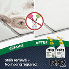 RMR Mold Stain Eraser Max Pack – No-Scrub Tub & Tile Cleaner + Instant Mold & Mildew Stain Remover Spray, Indoor/Outdoor Bathroom, Shower, Siding, & Deck Cleaning Kit, 2–32 Oz Bottles
