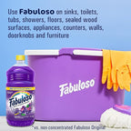 Fabuloso Multi-Purpose Cleaner & Floor Cleaner, 2X Concentrated, Lavender Scent, 56 fluid ounces
