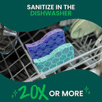 Scotch-Brite Odor Resist Heavy Duty Scrub Sponge, Dishwasher-Safe Kitchen sponges for Serious Scrubbing, Multipurpose Dish Sponge for Stuck-On Messes, 6 Scrubbing Sponges