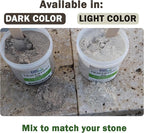 Travertino HQ Light – Professional Travertine Repair Powder for Light Stone (Ivory, Cream, Beige)