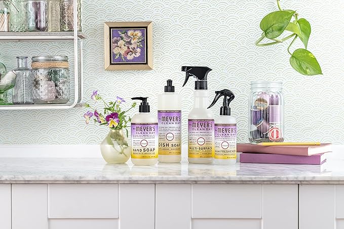 Mrs. MEYER'S CLEAN DAY All-Purpose Cleaner Spray, Compassion Flower, 16 fl. oz (Pack of 3)