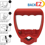 Back-Saving Tool Handle Attachment, EVR-Grip Upgrade, Labor-Saving Ergonomic Shovel Add-on Handle, RED