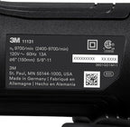3M Electric Angle Grinder, 11131, VS, 6 in Paddle Switch, 13-Amp, 120V, for Cutting, Grinding, Polishing and Rust Removal,1 EA