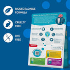 Lemi Shine Natural Dishwasher Detergent Pods + Dishwasher Cleaner 1 ct | All-In-One Powder & Gel Pods with Powerful Citric Acid | Eco Friendly Dish Wash Cleaning Supplies - 65 Count