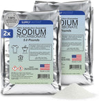 Sodium Percarbonate Powder 10 lbs – Oxygen Bleach, Laundry Booster & Stain Remover – 99.9% Pure Fabric Brightener & Home Cleaning Powder – Multi-Surface Cleaner