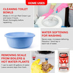 The Boyer Corporation Red Crown Lye for Soap Making, Sodium Hydroxide Pure High Test Food Grade Lye, Caustic Soda, Drain Cleaner and Clog Remover, 3 Pack 2.2 lbs.