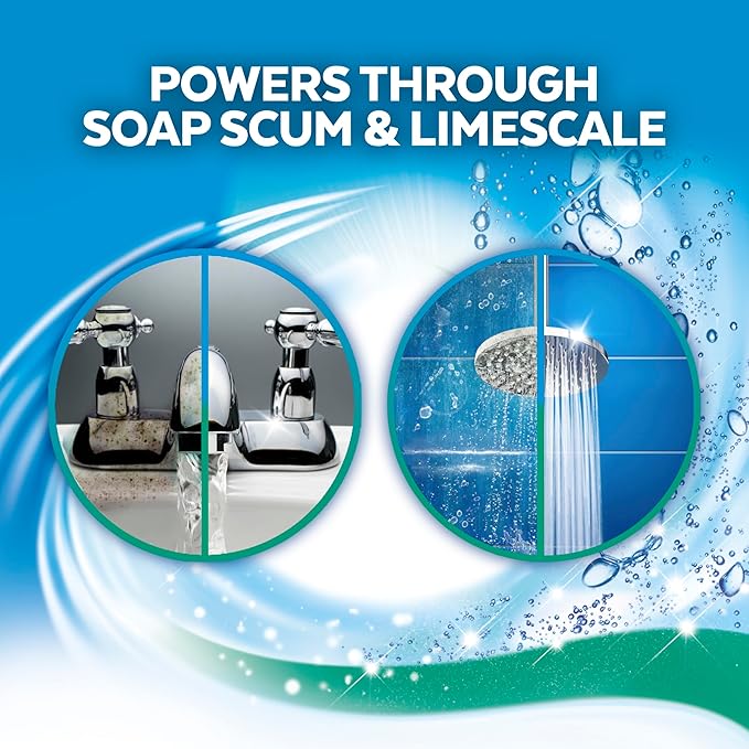 Lysol Bathroom Cleaner Spray, For Cleaning and Disinfecting, Bleach Free (Contains Hydrogen Peroxide), Cool Spring Breeze Scent, 32oz