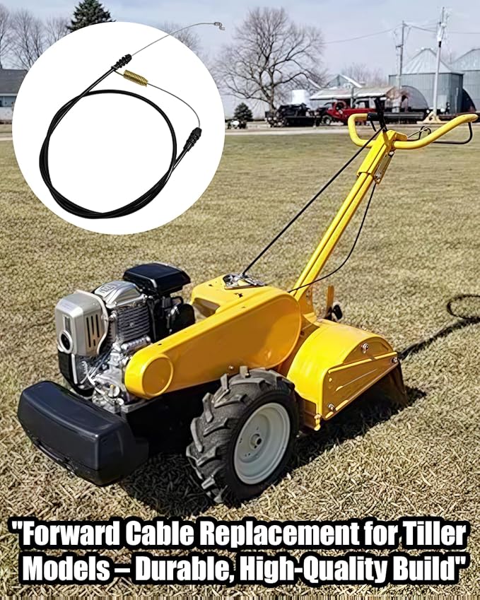 946-04506 Forward Cable Replacement Compatible with Cub Cadet Craftsman Husky Yard Machines Rototillers, Fit for RT35 RT45 RT75 VT100 CRT400 CRT40M CRT404, Replaces 946-04504 746-04506 746-04504