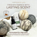 Laundry Essential Oils for Dryer Balls 15ml Meadow Mist - Blend of Laundry Fragrance Oil and Essential Oils Wool Balls, Compact & Multi-Use Essentials Oil