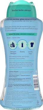 Downy Cool Cotton In-Wash Laundry Scent Booster Beads, 24 oz, laundry scent beads, Long-lasting Freshness