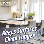 HOPE'S Perfect Kitchen Cleaner Spray - 32 Oz No-Residue All Purpose Cleaning Spray - Multisurface Degreaser for Counters, Stoves, Microwaves, and More - Pet and Home Safe - Pack of 12
