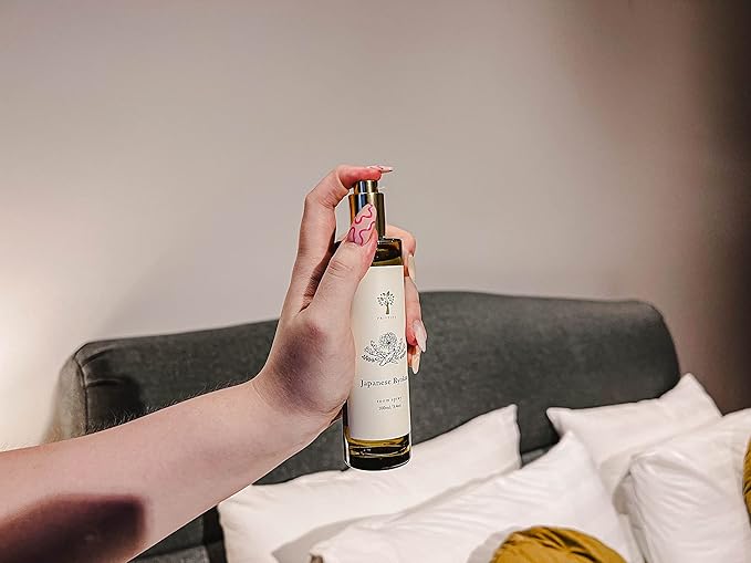 PRISTINE Maldives Villa/Inspired by Marriott Hotel Linen & Room Spray Air Freshener, Made With Essential Oils, Grapefruit, Apple, Ocean Breeze Scent, 3.4oz Pillow Spray