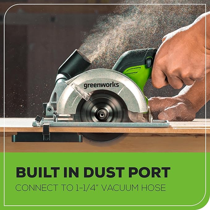 Greenworks 24V Brushless 2-Tool Combo Kit,Cordless Reciprocating Saw+4-1/2" Circular Saw Power Tool Sets Including Battery