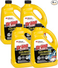 Drano 696642 Max Gel Clog Remover, Bleach Scent, 128 oz Bottle, 4/Carton