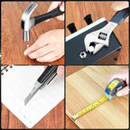 Cordless Drill Tool Set, 18V Brushless Compact Power Drill Kit with 2 Battery, 120 PCS Household Tool Kit with Driver Taladro, Men Electric Taladros Inalámbricos for Daily Home Repair