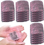 20Pcs Steel Wool Soap Pads Steel Wool Scrubber Non Scratch Soap Pads Effective Clean Metal Scouring Pads for Cleaning Pots, Pans, Ovens Tough Kitchen Grease., Pink