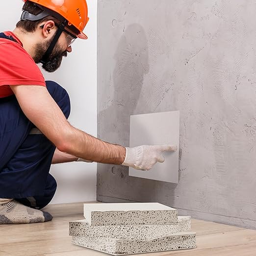 Amylove Drywall Repair Panel Drywall Patch Panel for Wall Repair(4 Pieces,6" x 6" x 1/2")