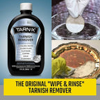 Tarn-X Tarnish Remover, 12 Ounce Bottle (Packaging May Vary) (Pack of 2)