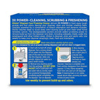 Glisten Garbage Disposal Cleaner and Odor Eliminator with Foaming Action, Removes Buildup and Cleans, Lemon Scent, 4 Uses