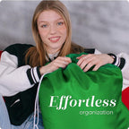 Handy Laundry Nylon XL - Large Capacity with Locking Drawstring, Machine Washable, Fits Laundry Baskets or Hampers, Holds 3 Loads of Clothes - Green (Pack of 2)