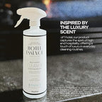 Hotel Essence Cleaner: Plant-Based Multi-Surface Cleaner & Odor Neutralizer, 16 oz, Leather, Cardamom, Lemon, Sandalwood, Cedarwood, Cinnamon, Vetiver, Amber, Musk, Iris, 16 Fl Oz (2)