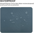 Canvas Repair Patch 9×11 Inch 3Pcs Waterproof Self-Adhesive Fabric Repair Patch for Tents,Boat Cover,Pop Up Canopy,Patio,Bags,Car Seats,Sofas,Furniture Cover(Denim Blue)