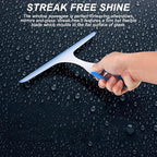 Shower Squeegee for Glass Doors, 3pcs Bathroom Squeegee for Shower Cleaner Squeegee, Window Cleaning Squeegee Glass Shower Door for Car Window Wiper Mirror Windshield