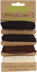 The Beadsmith 100% Hemp Cord – Bronze Colors – .55mm, 40 Foot Spool, 10LB Test Strength – Twine for Jewelry Making, Macrame, Paper Crafts, Gardening, Scrapbooking, Home Décor, DIY String Art & More