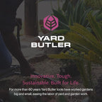 Yard Butler Terra Garden Hand Tools - Weeding Hand Tiller Tool for Efficient Gardening - Weed Remover Tool for Lawn & Garden Care - Durable Gardening Accessory, Mattock