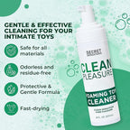Toy Cleaner Foam 237ml – Premium Adult Toy Cleaner for Hygiene – Safe, Gentle, and Effective Toy Cleaner for All Purpose – Non-Irritating Formula – Easy-to-Use Cleaner for Adult Toys