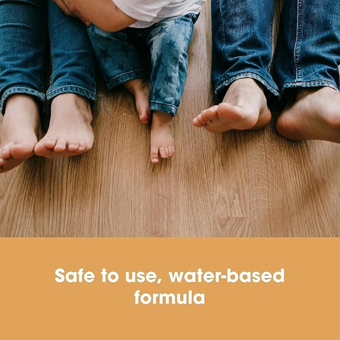 Furniture Clinic Laminate Floor Cleaner | Dilutes to Make 170 FL Oz | Easy and Safe Application | Quick-Drying with Linen Aroma | 17oz / 500ml