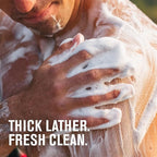 Every Man Jack Amber+Sandalwood Hydrating Mens Body Wash for All Skin Types-Cleanse, Nourish, and Hydrate Skin with Naturally Derived Ingredients-Paraben Free, Phthalate Free, Dye Free-24oz(Pack of 2)