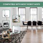 KIDU Multi-Surface Floor Cleaning Solution, 1:300 Dilution Ratio, Compatible with Most Robot Mops Including Roborock, iFLOOR, and DEEBOT Models, Ideal for Marble, Hardwood, Tile - 500ml Concentrate