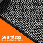 QILIMA Self-Adhesive Fiberglass Drywall Joint Tape Mesh for Wall Patch, 6 Inch by 75 Feet White