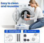 Extra-Long Dusters Kits with Extension Pole, 5 in 1 Cleaning Tools with Extendable Long Handle, Cobweb Duster, Microfiber Dusting Clothes for Gap, High Ceilings and Fans, Blinds, Cars and Furniture