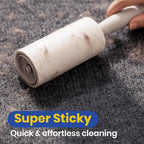 DELOMO Lint Roller 1,000 Sheets (5 Rollers + 5 Refills) - Lint Rollers for Pet Hair Extra Sticky, Mega Value Pet Hair Removal Tool for Clothes/Couch/Furniture/Car - Ideal for Pet Owners