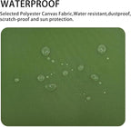 Canvas Repair Patch 9×11 Inch 3Pcs Waterproof Self-Adhesive Fabric Repair Patch for Tents,Boat Cover,Pop Up Canopy,Patio,Bags,Car Seats,Sofas,Furniture Cover(Army Green)