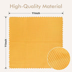 AIDEA Microfiber Glass Cleaning Cloth 12PK, Lint Free Cloth Polishing Cleaning Rags, Stainless Steel Wipes, Kitchen Dishcloths, Microfiber Towels for Car Detailing, Window, Home, 11×11"