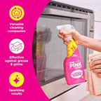 The Pink Stuff Miracle Multi-Purpose Cleaner â€“ Removes Grease, Grime, and Stains on Kitchens, Bathrooms, Floors, and More - 750ml (Pack of 2)