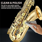 Brass Polish & Cleaner Paste | Professional Care for All Brass Products | Quickly Removes Tarnish & Restores Shine | for Faucets, Instruments, Decor & Kitchenware