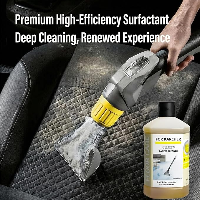 RM519 Sofa, Bed Sheet, Curtain, Fabric, 1L Carpet Cleaner. Compatible With Kärcher Puzzi 8/1, 10/1 SE BRC Series. All Upright And Compact Deep Carpet Cleaners(1 PCS)