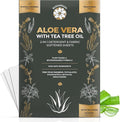 Natural Laundry Detergent & Fabric Softener Sheets | Up to 100 Loads Eco-Friendly|Fragrance-Free & Hypoallergenic | Aloe Vera & Pure Tea Tree Oil | Plant-Based, Biodegradable, Enzyme Powered,Baby-Safe
