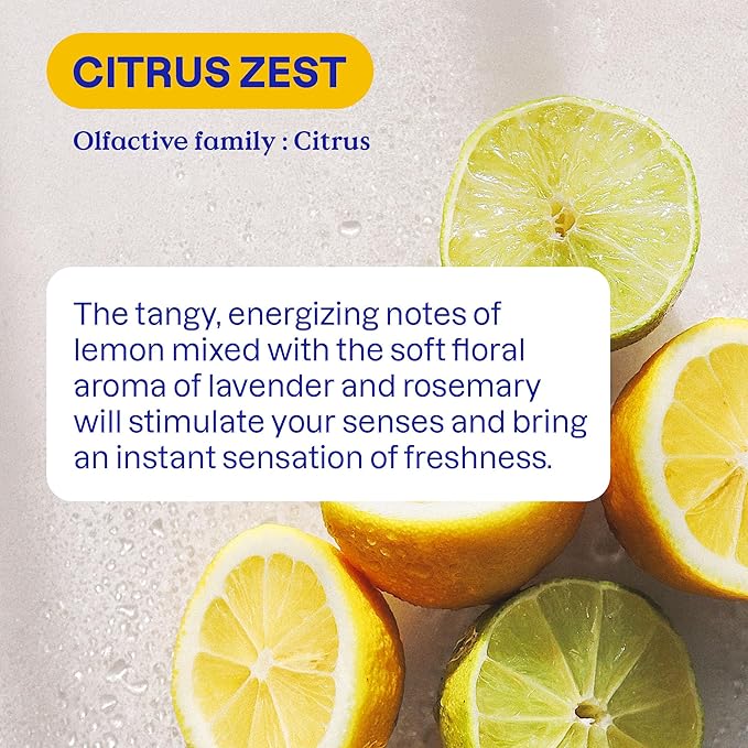 Attitude Daily Shower & Tile Cleaner, Citrus Zest, Plant Based, Cruelty Free, 27 Fluid Ounces (Pack of 1)