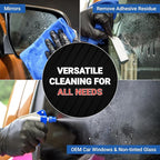 AIM Chemicals Ammoniated Glass Cleaner Concentrate - Streak-Free Shine for Windows, Cars, Homes, Offices - Dilutes 10:1 - Removes Dirt, Grime, Fingerprints - Ideal for Glass Spray Bottles - 5 Gal