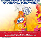 LYSOL Bathroom Cleaner Spray, Foaming Cleaner for Bathrooms, Showers, and Tubs, Mango & Hibiscus Scent, 32oz