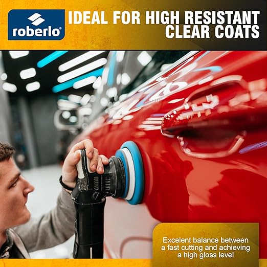 ROBERCAR UF920 Ultra Fine Polish - Premium Buffing, Cutting, & Polishing Compound for Automotive Paint Restoration, Polishing Kit - 1KG - High-Gloss Finish