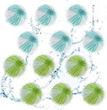 Pet Hair Remover for Laundry, 12 PCS Reusable Pet Hair Remover Balls, Washing Machine Hair Catcher for Dog and Cat Hair Removal, Gentle Lint Collector for Laundry Care, Blue & Green