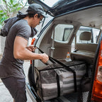 ClearSpace Heavy Duty Moving Bags or Storage Bags – Clear Storage Bins with Lids, Large Moving Boxes with Backpack Straps & Zippers – Packing Bags & Moving Supplies for College Dorm- 8 Pack