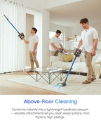 UNINELL HOME Cordless Vacuum Cleaner,45000Pa/450W Vacuum Cleaners for Home with 60Mins Runtime,Lightweight Anti-Tangle Stick Vacuum,Wall-Mount Charging,Vacuum Cordless with Attachments for Pet Hair