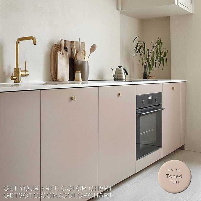 soto Beige Paint Touch Up, Multi-Surface, Matte Finish (No. 20 Toned Tan) - 1.5 Ounces/45 Milliliters of Scratch Repair for Furniture, Walls, Cabinets, Trim, Doors, Indoor/Outdoor